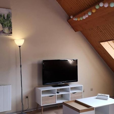 Duplex Au Centre Ville, Dans Cour Interieure Calme Dole Exterior foto